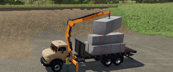 Objekte Betonblockpaket Landwirtschafts Simulator mod