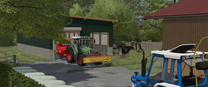 Tierställe Kleiner Kuhstall Landwirtschafts Simulator mod