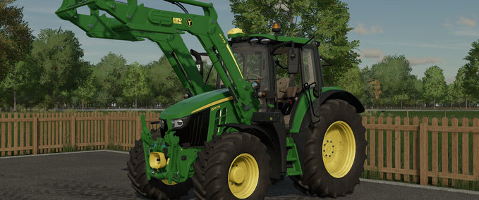 Traktoren John Deere 6090M-6120M Landwirtschafts Simulator mod