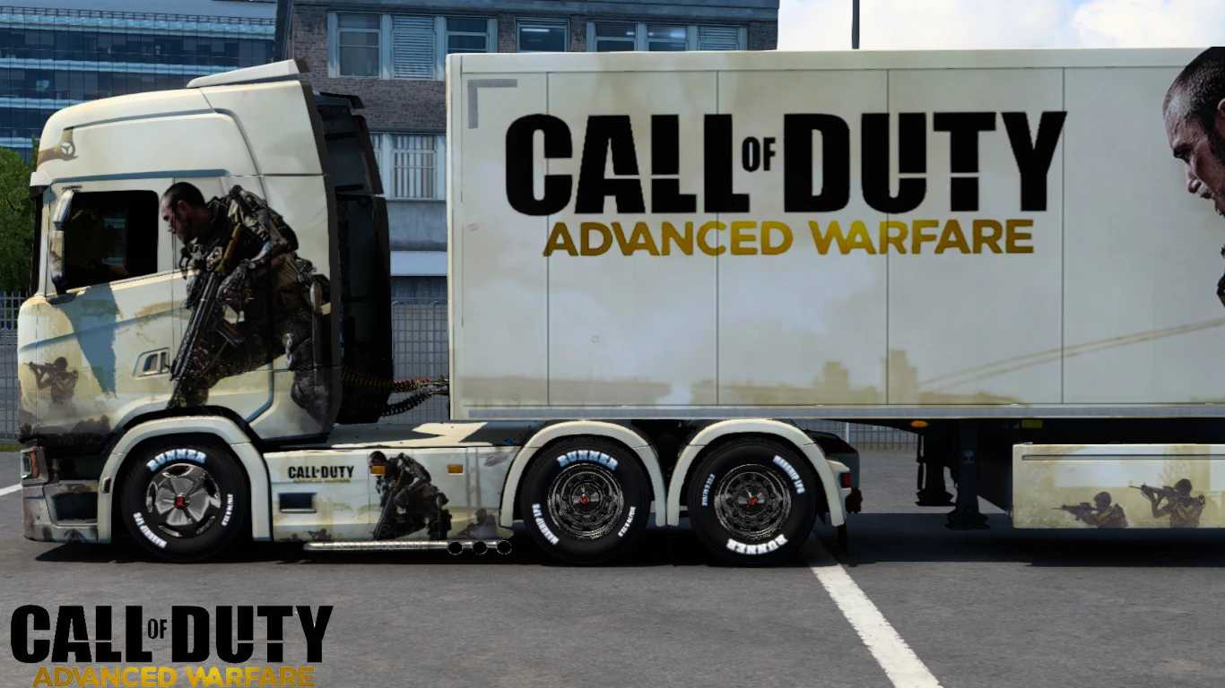 Scania Call Of Duty Advanced Warfare Skin  thumbnail 8