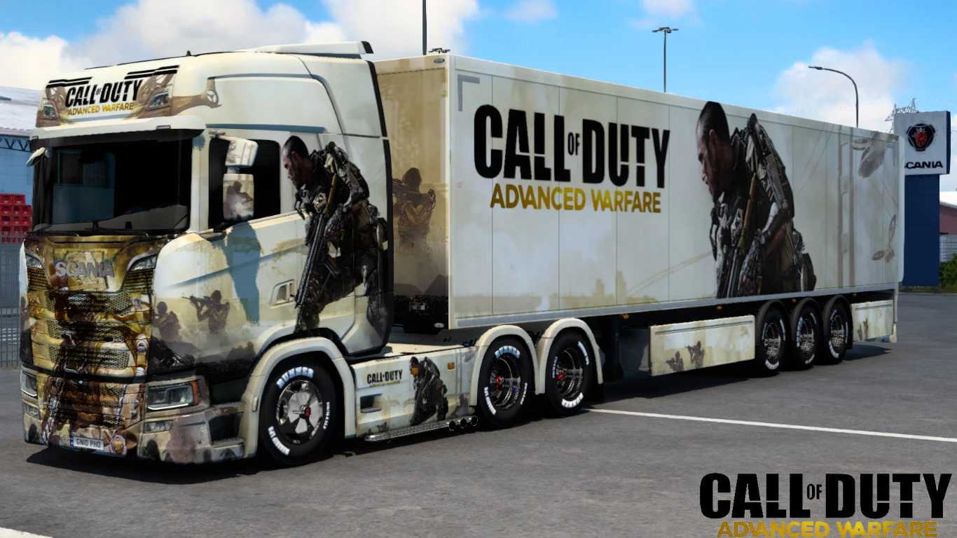 Scania Call Of Duty Advanced Warfare Skin  thumbnail 6