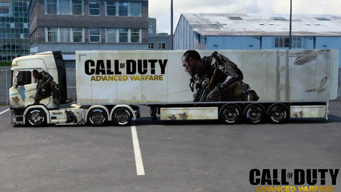 Scania Call Of Duty Advanced Warfare Skin  thumbnail 5