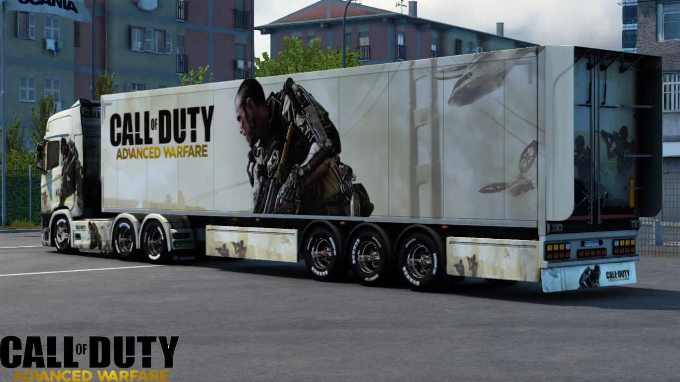 Scania Call Of Duty Advanced Warfare Skin  thumbnail 3