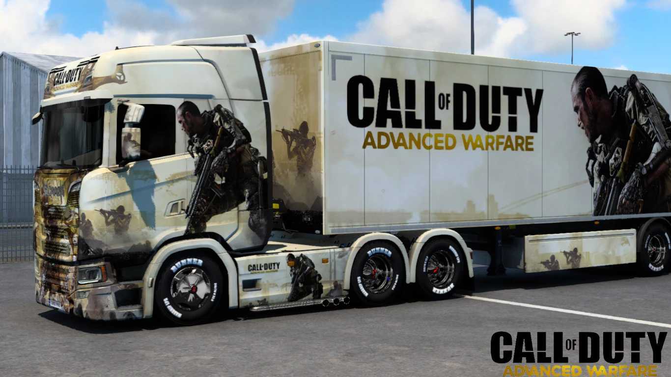 Scania Call Of Duty Advanced Warfare Skin  thumbnail 2