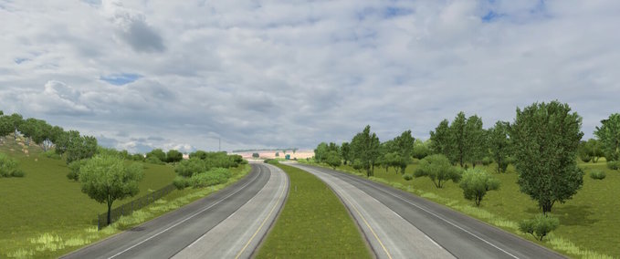 Mods [ATS] Realistic Roads by Luc25  American Truck Simulator mod