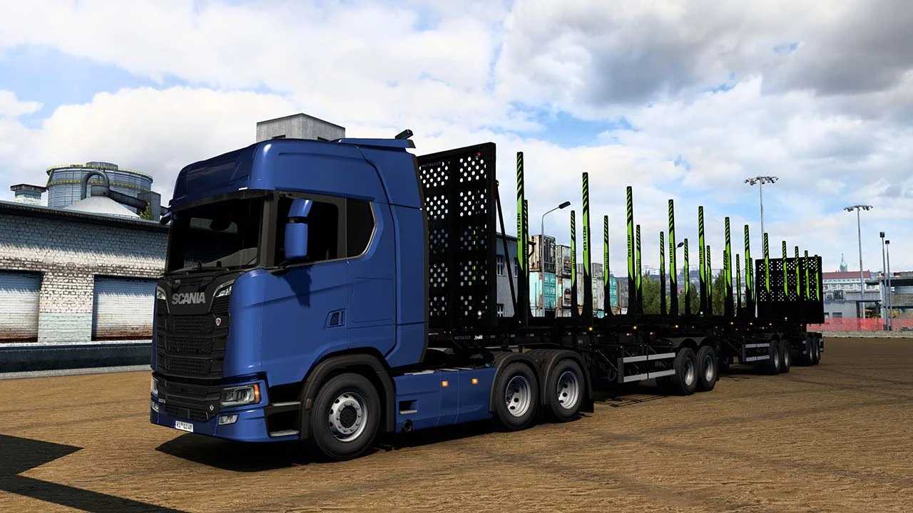 Metalesp Tri-Trem Florestal Wood Trailer 2022 - 1.47 - Thumbnail 1