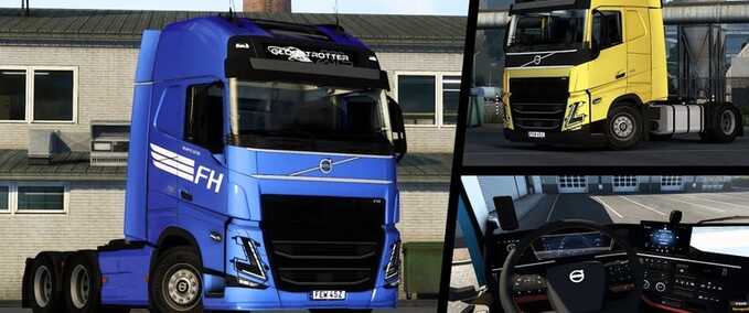 Trucks Volvo FH5 2020 von KP TruckDesign Rework - 1.44/1.45 Eurotruck Simulator mod