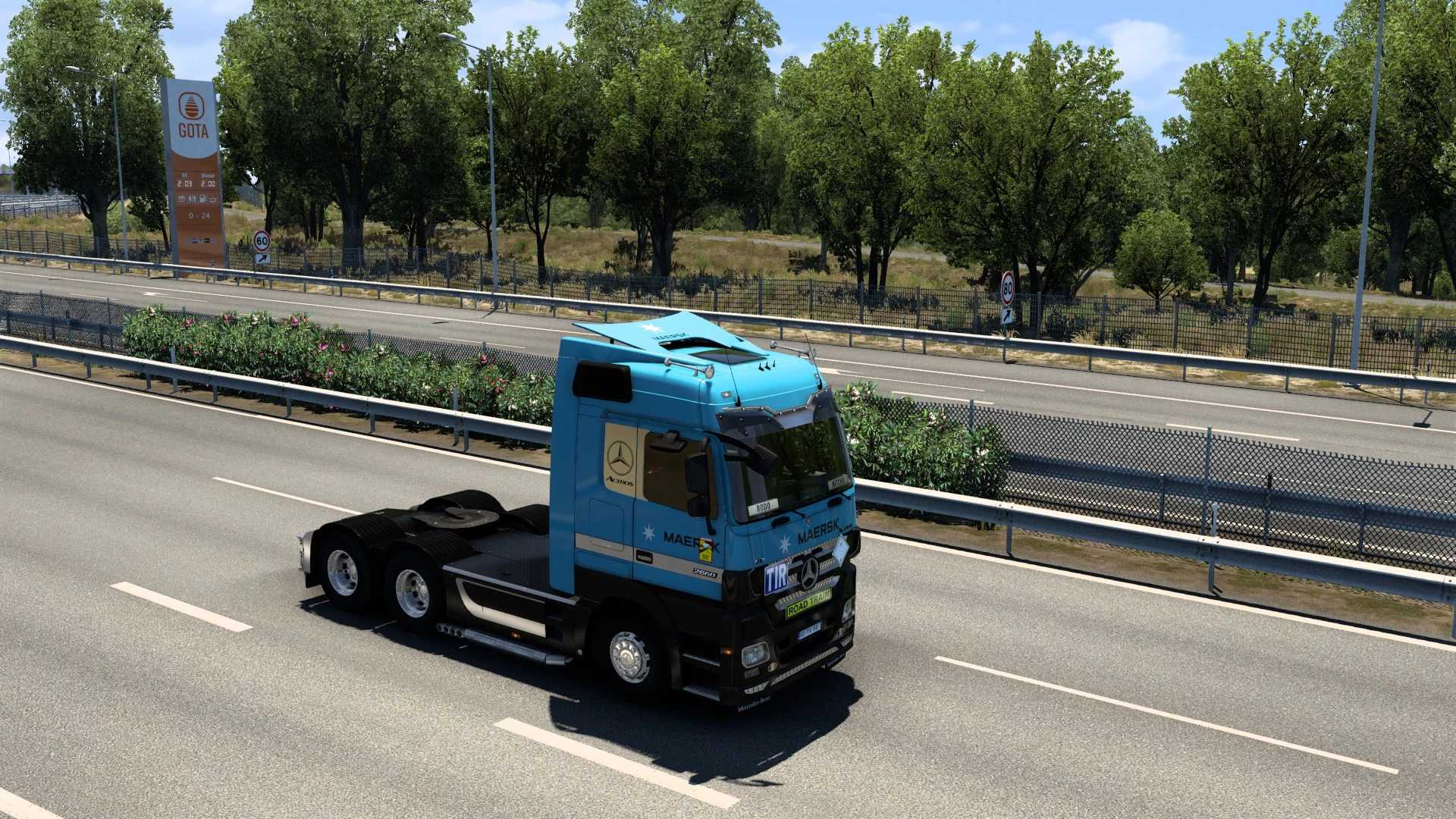 MERCEDES-BENZ ACTROS MAERSK SKIN #2.0 thumbnail 4