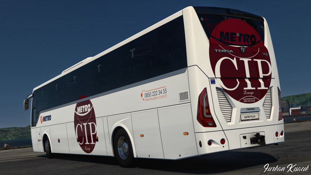 Temsa Safir Plus – Metro Turizm CIP Skin
