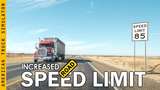 [ATS] Increased Road Speed Limit - 1.48 Mod Thumbnail