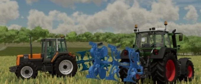 Pflüge Rabe Supertaube Landwirtschafts Simulator mod