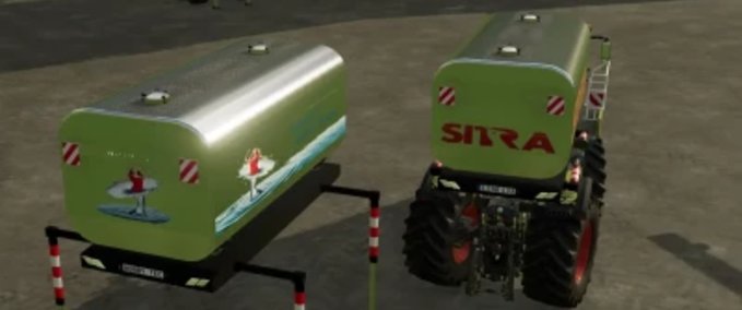 Anbaugeräte SaddleTrac Flüssigkeitstanks Landwirtschafts Simulator mod