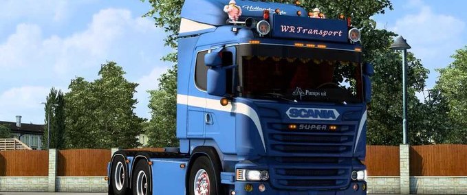 Trucks Scania R520 V8 Highline - 1.47 Eurotruck Simulator mod