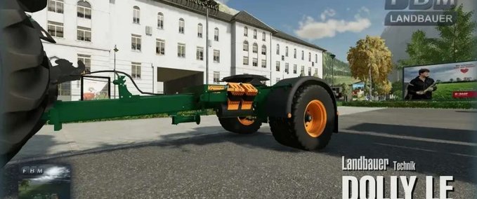 Auflieger Dolly LE Landwirtschafts Simulator mod