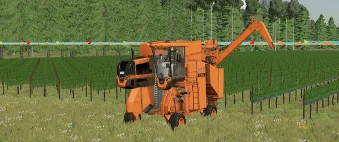 Selbstfahrer Jacto 3500 k Version Weintraube Landwirtschafts Simulator mod