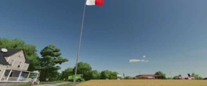 Dekoration Welt Länderflagge Landwirtschafts Simulator mod