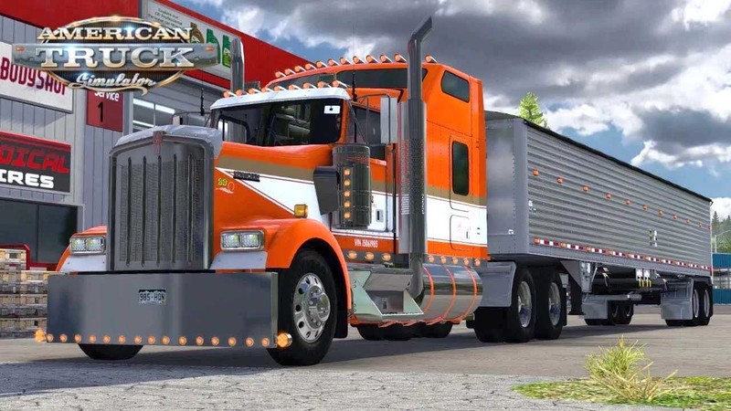 Kenworth W900 Flatglass Truck v1.0 (1.43.x) - Thumbnail 1
