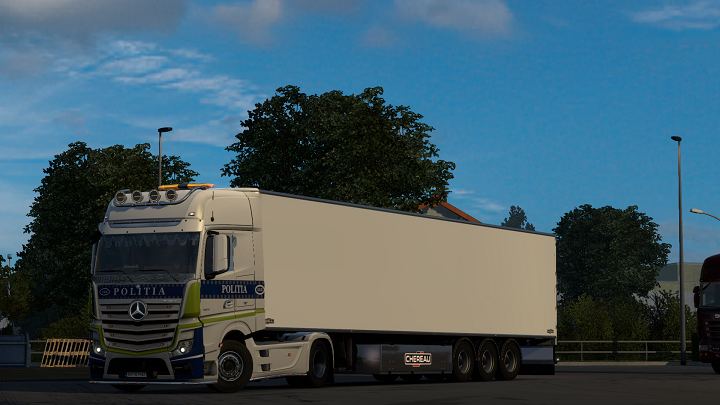 Mercedes Actros Politia Romania Skin  thumbnail 2
