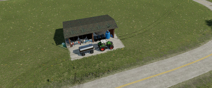 Fabriken AD Blue Produktion Landwirtschafts Simulator mod