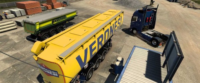 Trailer Menci Venere Cistern Eurotruck Simulator mod
