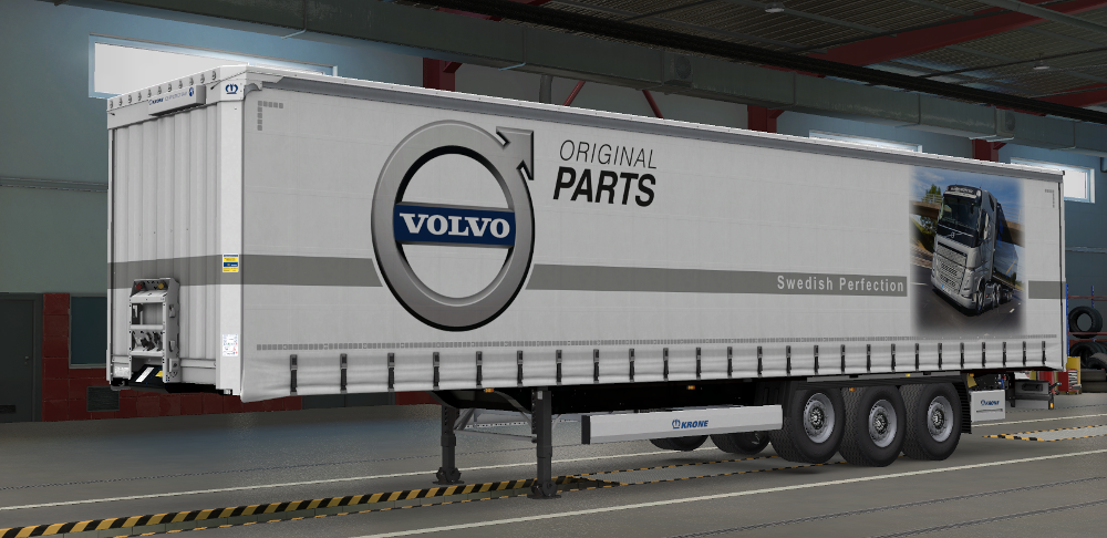 Crown SchwarzMüller Trailer Volvo Parts by MisterXelo