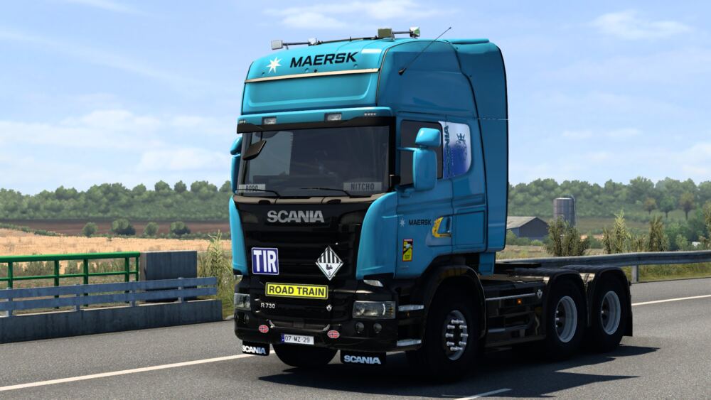 SKIN MAERSK SCANIA STREAMLINE BY RODONITCHO MODS #2.0 thumbnail 3