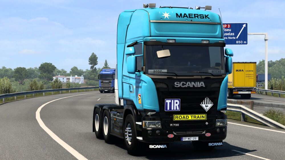 SKIN MAERSK SCANIA STREAMLINE BY RODONITCHO MODS #2.0 thumbnail 2
