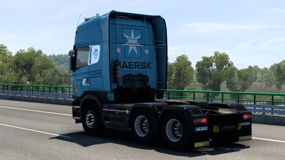 SKIN MAERSK SCANIA STREAMLINE BY RODONITCHO MODS #2.0