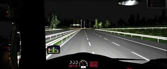 Trucks Realistic Truck Lights Eurotruck Simulator mod
