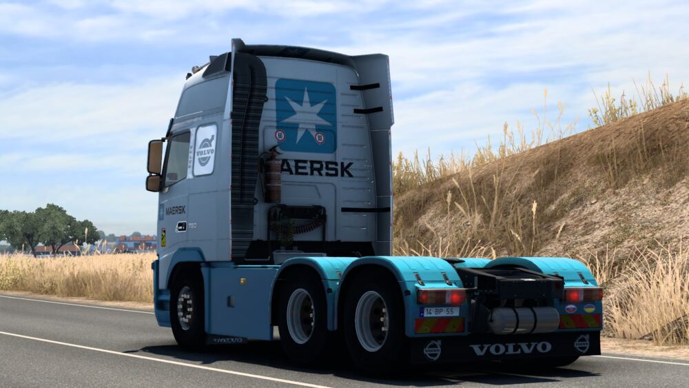 SKIN MAERSK VOLVO FH 2009 BY RODONITCHO MODS #1.0  thumbnail 3