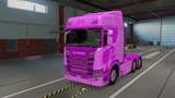 SCANIA R HIGHROOF BARBIE SKIN Mod Thumbnail