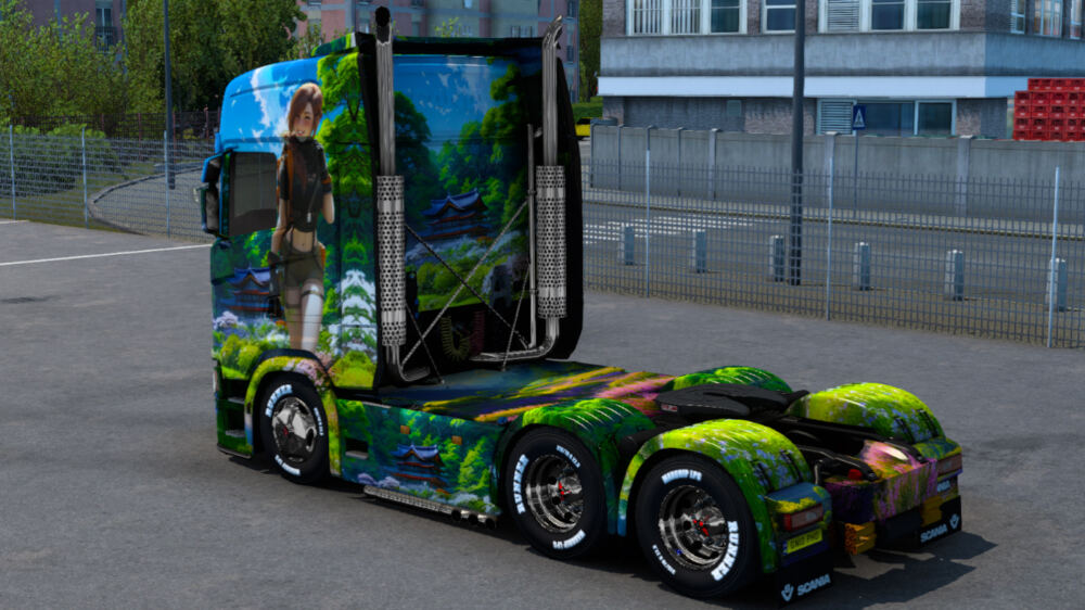 Scania Traveling Woman Skin thumbnail 2