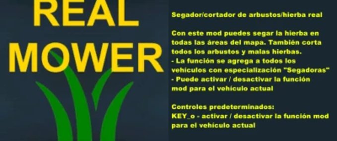 Gameplay RealMower VERSIÓN EN ESPAÑOL Landwirtschafts Simulator mod