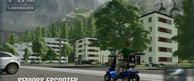 PKWs Senioren eScooter Landwirtschafts Simulator mod