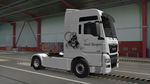 MAN TGX Euro 6 Skull Reaper Skin thumbnail 3