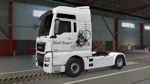 MAN TGX Euro 6 Skull Reaper Skin thumbnail 2