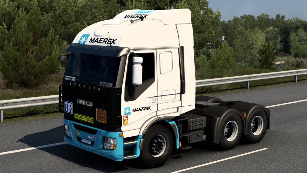 SKIN MAERSK IVECO STRALIS BY RODONITCHO MODS #1.0 thumbnail 3