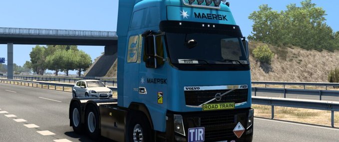 Trucks SKIN MAERSK VOLVO FH 2009 BY RODONITCHO MODS #2.0 Eurotruck Simulator mod