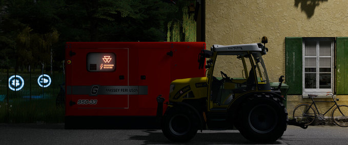 Anbaugeräte Massey Ferguson 950G Generator Landwirtschafts Simulator mod