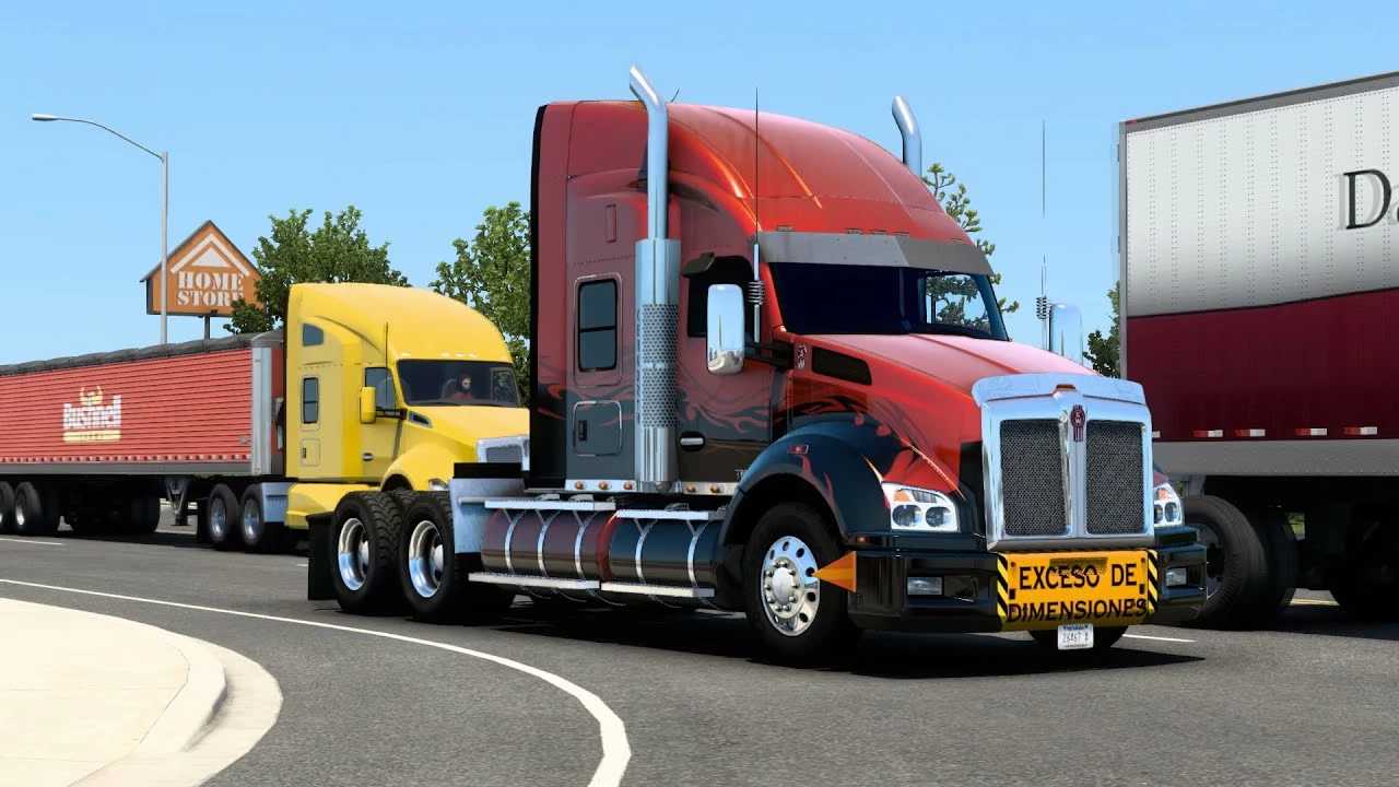 [ATS] Kenworth T880 + fix 1.32.x thumbnail 2