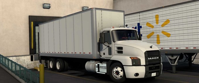 Trucks Mack BOX  American Truck Simulator mod