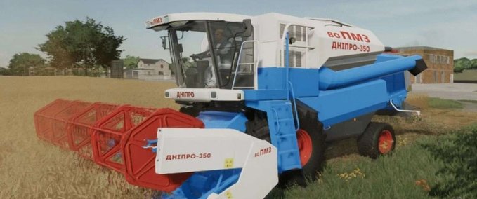 Selbstfahrer KZS 11 Dnipro 350 Landwirtschafts Simulator mod