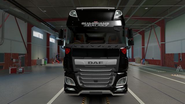 DAF XF Guardian of The Galaxy Cartoon Skin 
