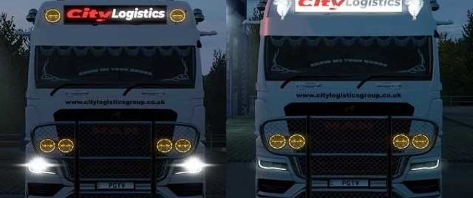 Trucks MAN TGX 2020 Light Box Eurotruck Simulator mod