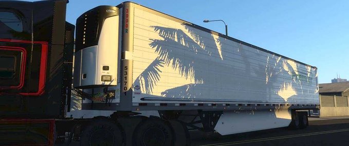 Trailer Hyundai, Great Dane & Utility Trailer Pack  American Truck Simulator mod