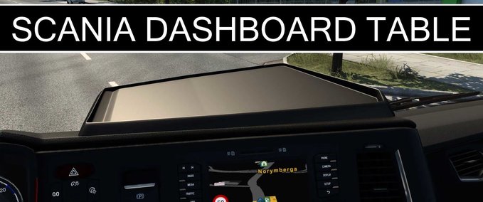Trucks Scania Nextgen Dashboard Table - 1.47 Eurotruck Simulator mod