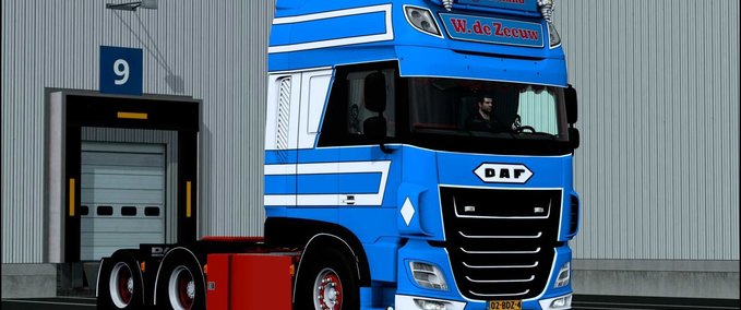 Trucks DAF XF 116 “William de Zeeuw” - 1.47 Eurotruck Simulator mod