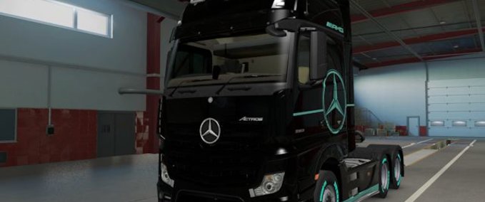 Trucks Simple Mercedes Skin Eurotruck Simulator mod