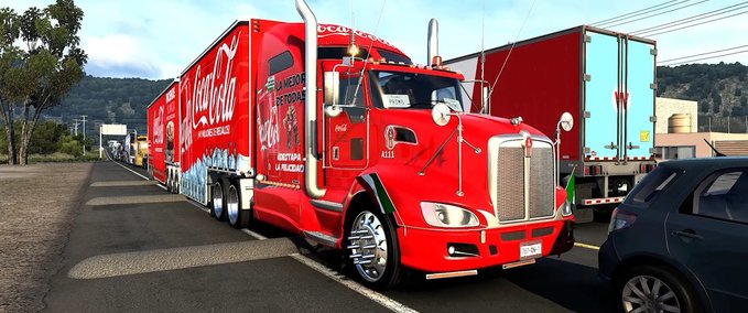 Skins Coca Cola Skin Pack MEXICANO American Truck Simulator mod