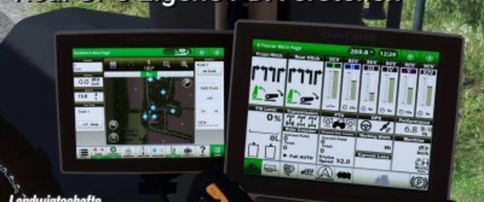 Gameplay Horsch Agrovation PDA für Real GPS Mod Landwirtschafts Simulator mod